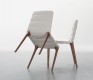 The 284 dining chair in white
