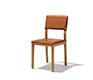 Wood and Leather dining chair
