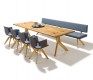 YPS luxury wood dining table
