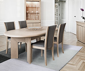 Contemporary dining room table from Denmark