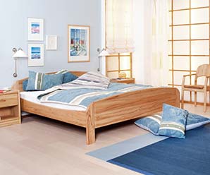 Classic Danish ash bed