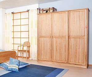 Classic Danish ash wardrobe