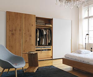 Luxury, High-end solid hardwood Wardrobes