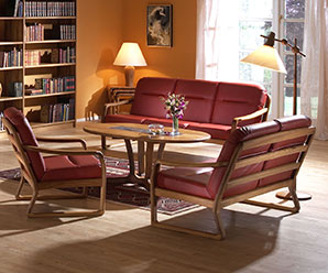 Classic Danish CD1210 teak sofa