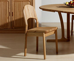 Classic Danish teak dining chair