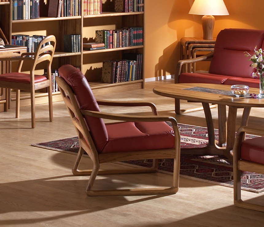 Classic solid wood sofas from Denmark