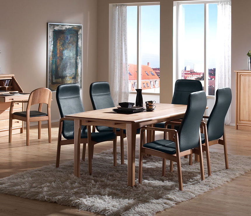 Classic Danish dining room table
