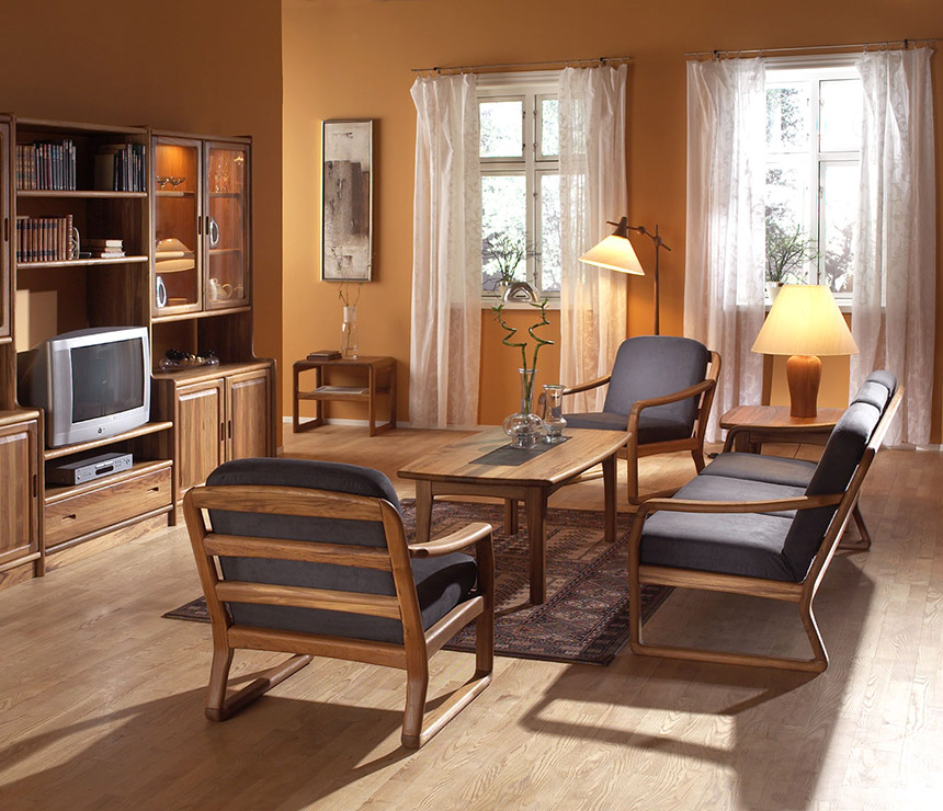Classic Wood sofas from Denmark