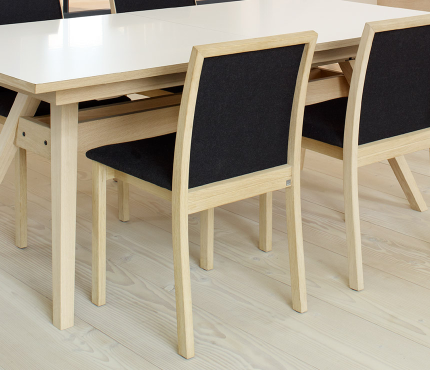 Contemporary Danish dining room chair
