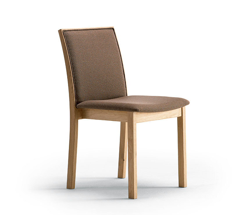 Oak contemporary dining chair from Denmark