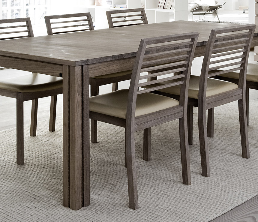 Danish low-back dining chair