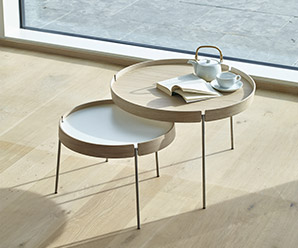 Danish Modern DM710-25 oak coffee table