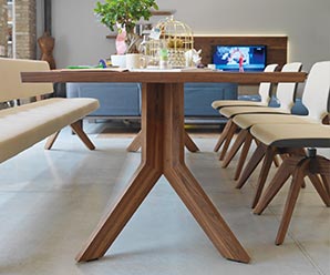 luxury solid wood dining tables