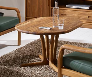 Dyrlund Danish 9255-7 teak coffee table