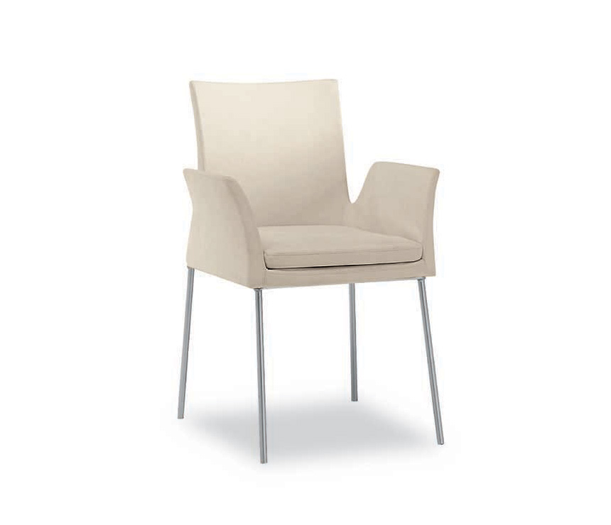 The 941 carver dining chair with steel legs