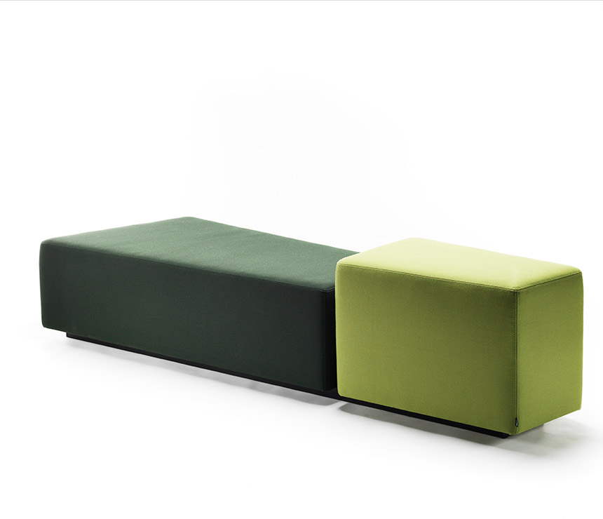 Green lobby and reception seating