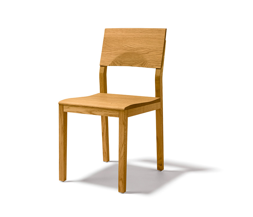 High-end oak dining chair