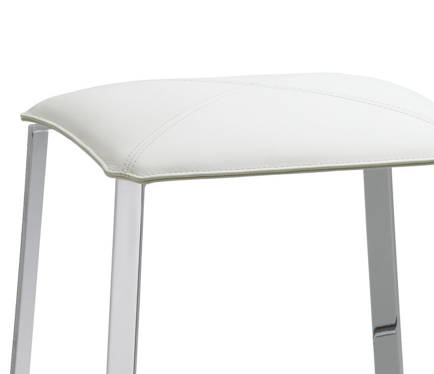 Seat detail from the Lux bar stool