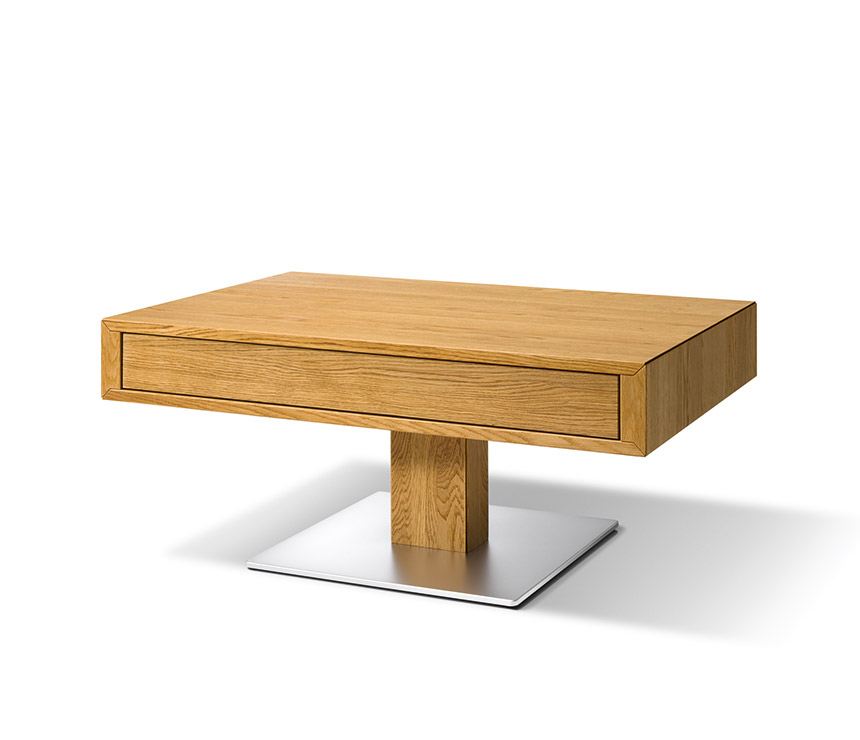 Lift all-wood Rectangular coffee table