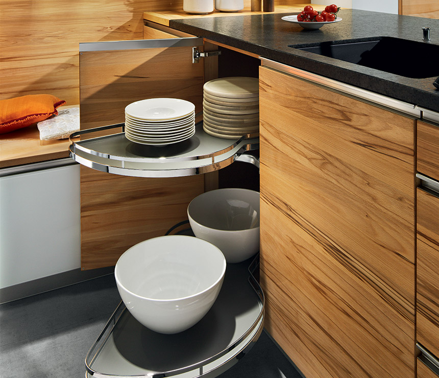Linee luxury kitchen carousel