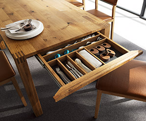 Luxury solid wood table