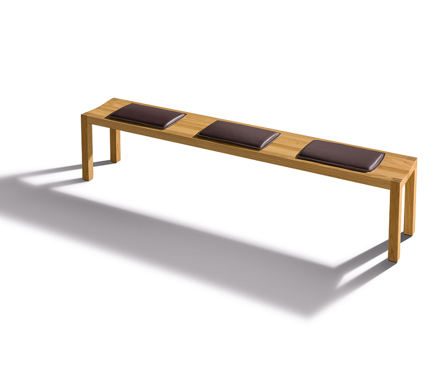 Loft high-end solid hardwood bench