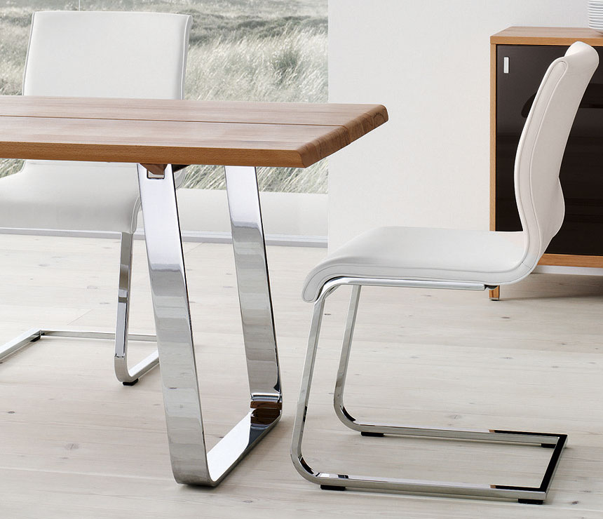 luxury beech dining table nox