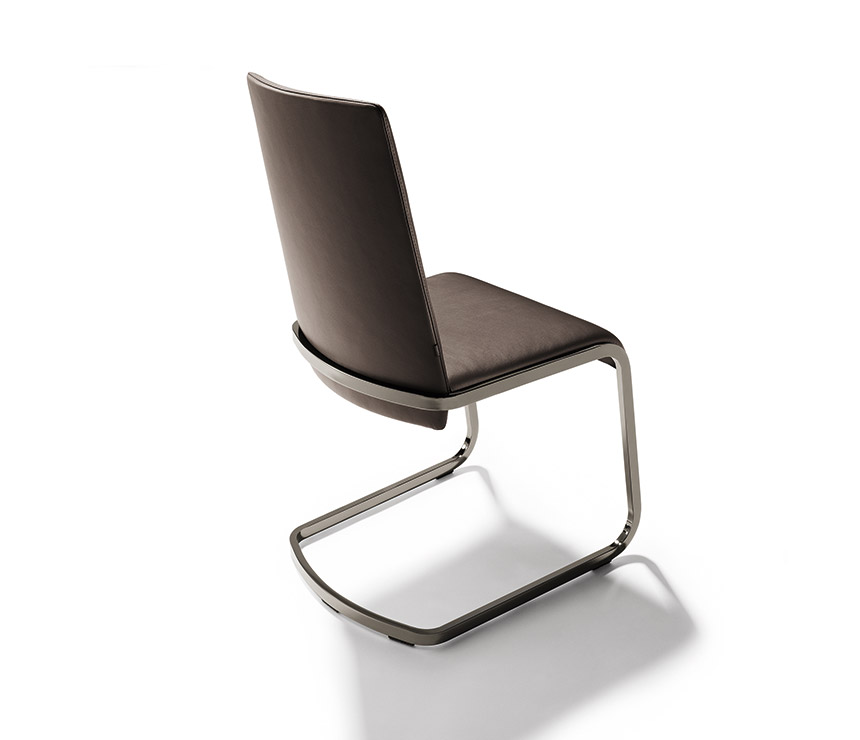 High-end luxury cantilever dining chair