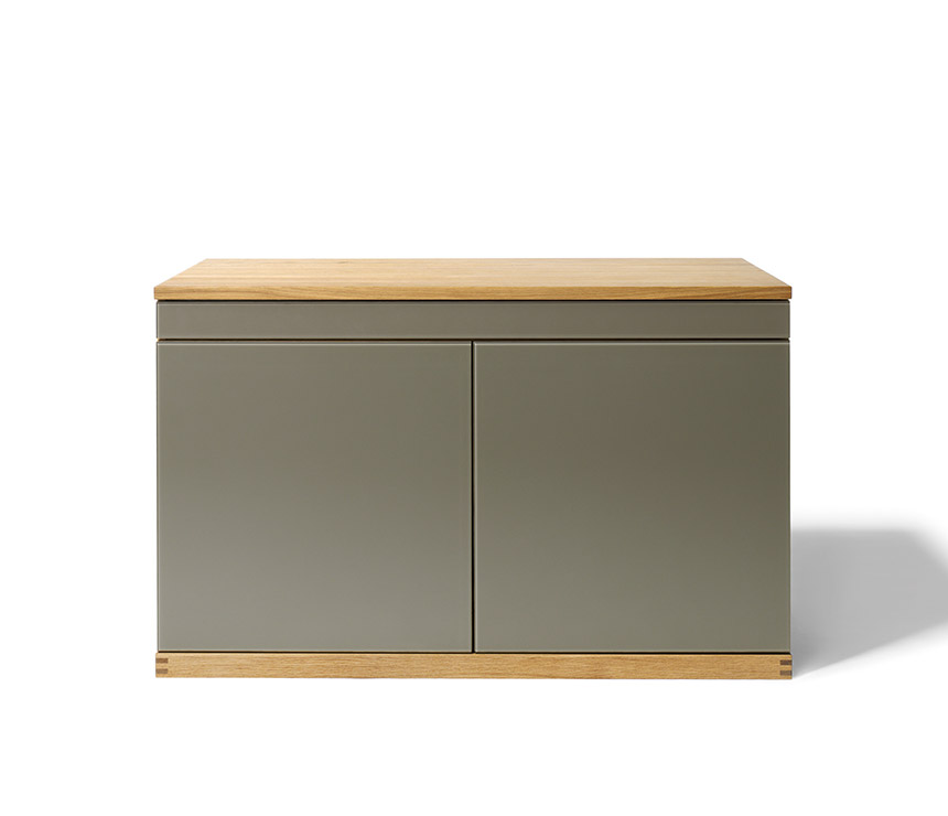 High-end luxury computer bureaus in glass and solid hardwood