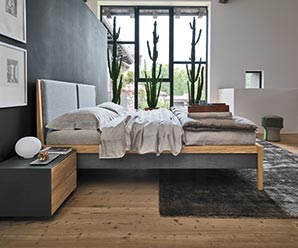 Luxury, High-end solid hardwood Beds