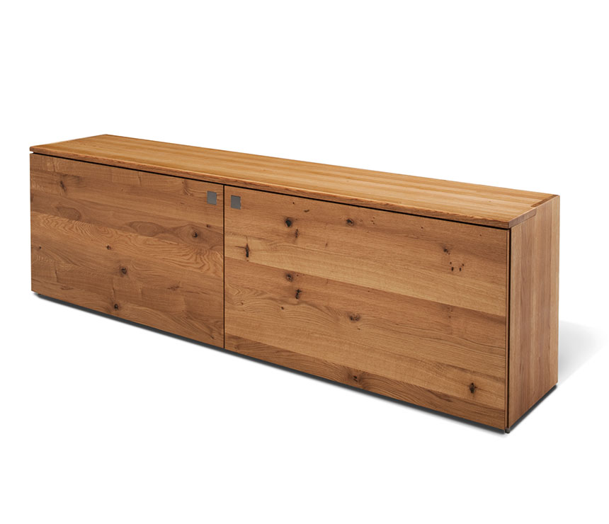 Nox wood sideboard with panels