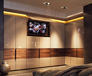 Solid Wood Walnut Wardrobes