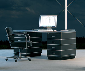 Modern designer executive desk