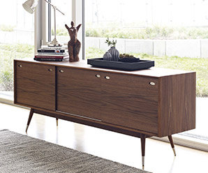 Retro-styled sideboard