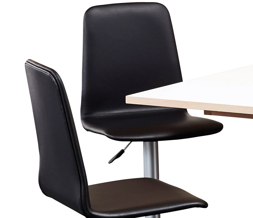 Close up of the Skovby bar stool