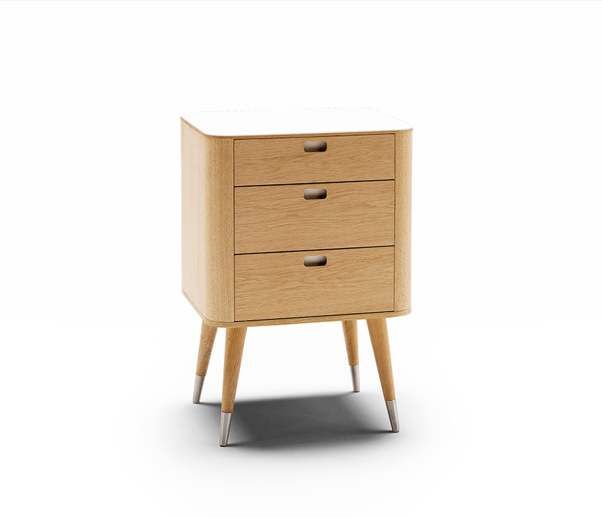 Danish small retro office cabinet
