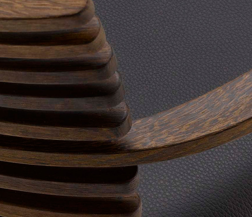 Amazingly exquisite shot of the DM4105-06 Danish solid wood carver dining chair
