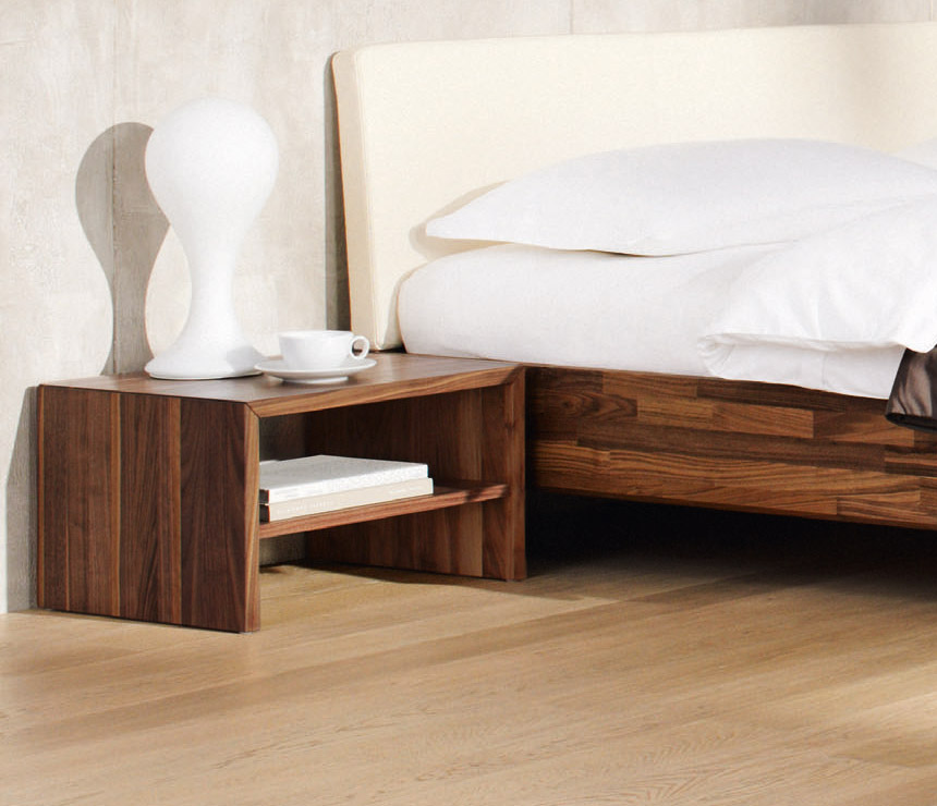 Solid wood bedroom night stand