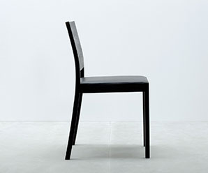 Classic Modern walnut wood chairs