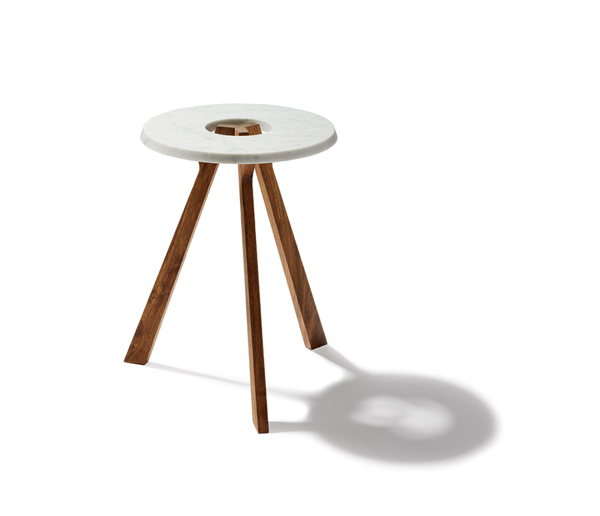 Tall walnut treeO coffee table
