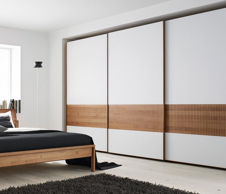 Luxury wardrobe shoe storage