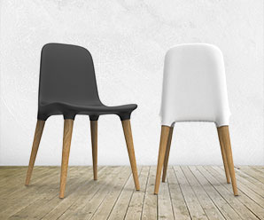 Stunning Italian designer dining chair