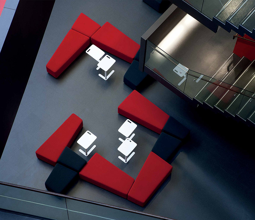 Themed lobby or reception seating