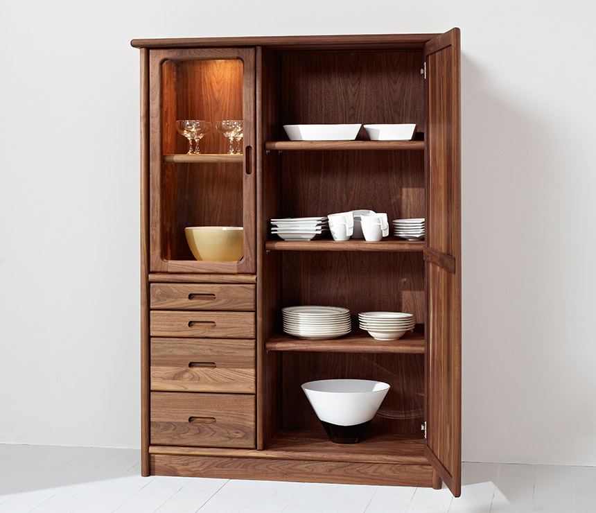 CD1141 display cabinet with the door open
