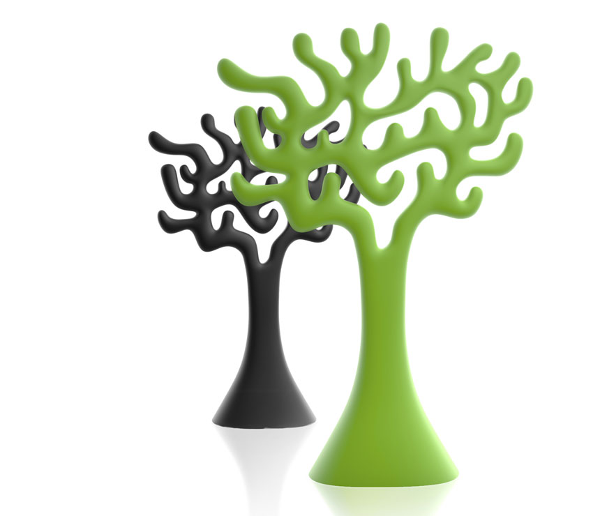 Tree breakout, lobby or reception area quirky coat racks
