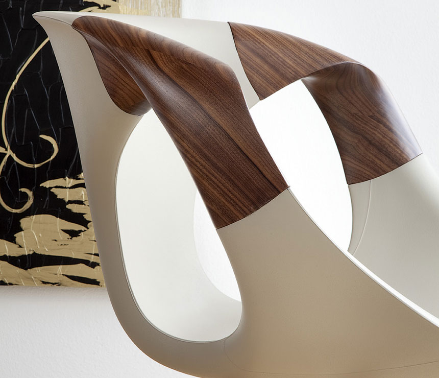 Detail from The 917 dining chair